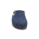 Imagen del producto Zueco Boston Fieltro Azul