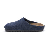 Imagen del producto Zueco Boston Fieltro Azul