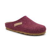 Imagen del producto Zueco Boston Fieltro Rojo