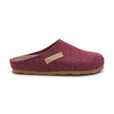 Imagen del producto Zueco Boston Fieltro Rojo