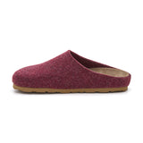 Imagen del producto Zueco Boston Fieltro Rojo