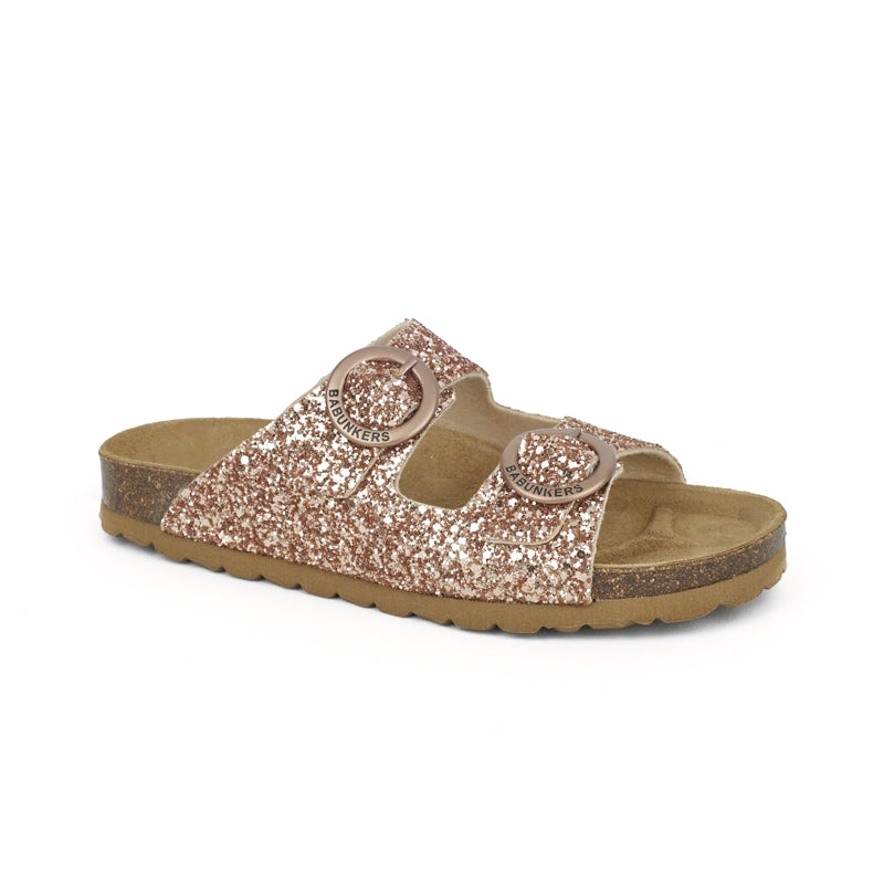 Sandal Barcelona Pink Glitter Woman
