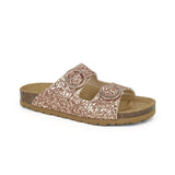 Sandal Barcelona Pink Glitter Woman