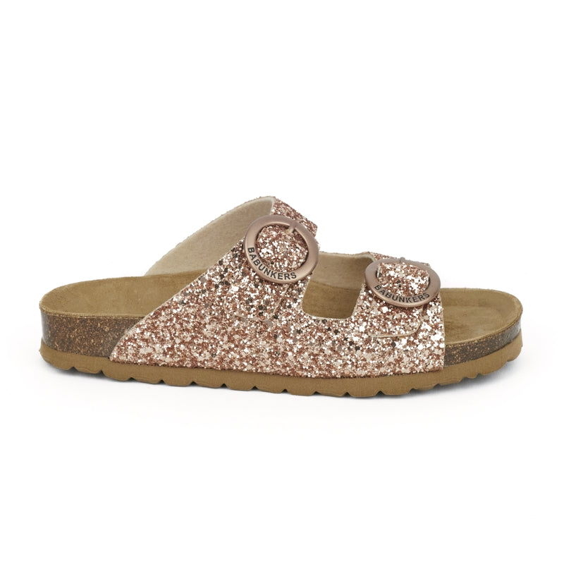 Sandal Barcelona Pink Glitter Woman