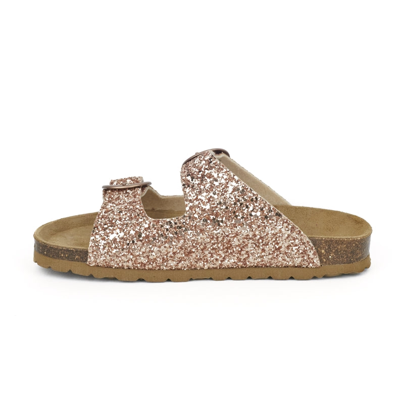 Sandal Barcelona Pink Glitter Woman