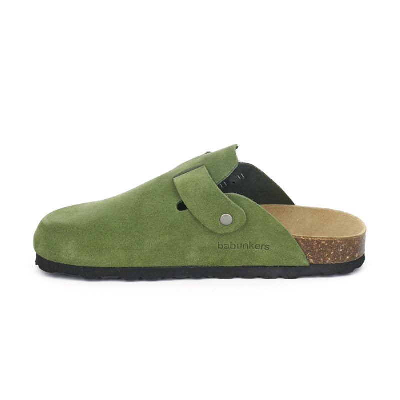 Zueco Vigo Verde Mujer