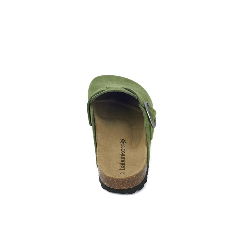 Zueco Vigo Verde Mujer