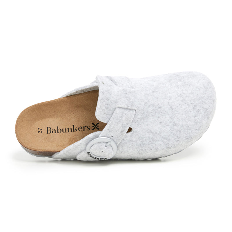 Imagen del producto Zueco Riga Blanco Mujer