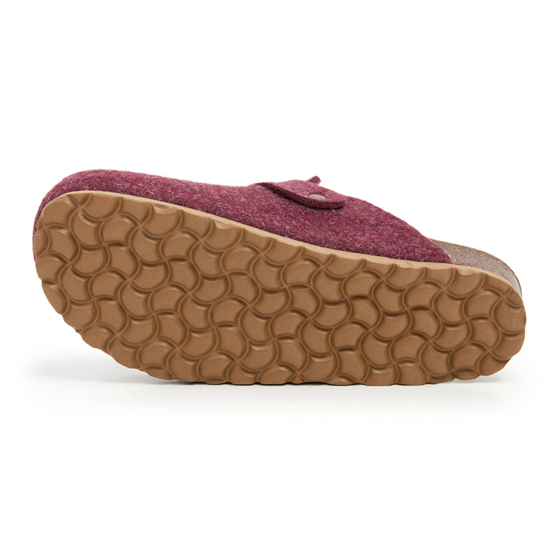 Imagen del producto Zueco Riga Burdeos Mujer