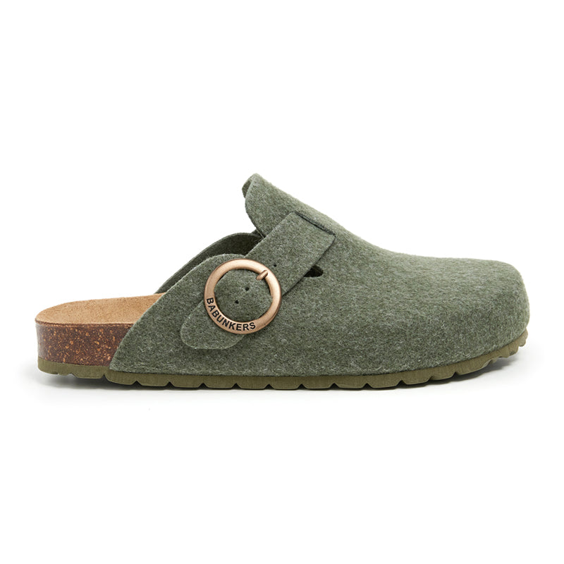 Imagen del producto Zueco Riga Verde Mujer