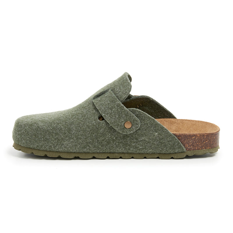 Imagen del producto Zueco Riga Verde Mujer