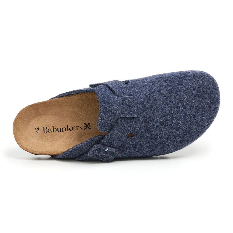 Imagen del producto Zueco Riga Azul Hombre