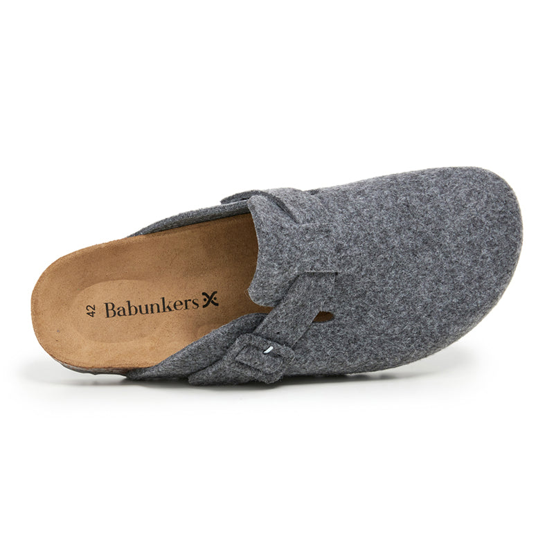 Imagen del producto Zueco Riga Gris Hombre