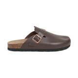 Imagen del producto Zueco Palermo Piel Marrón Hombre