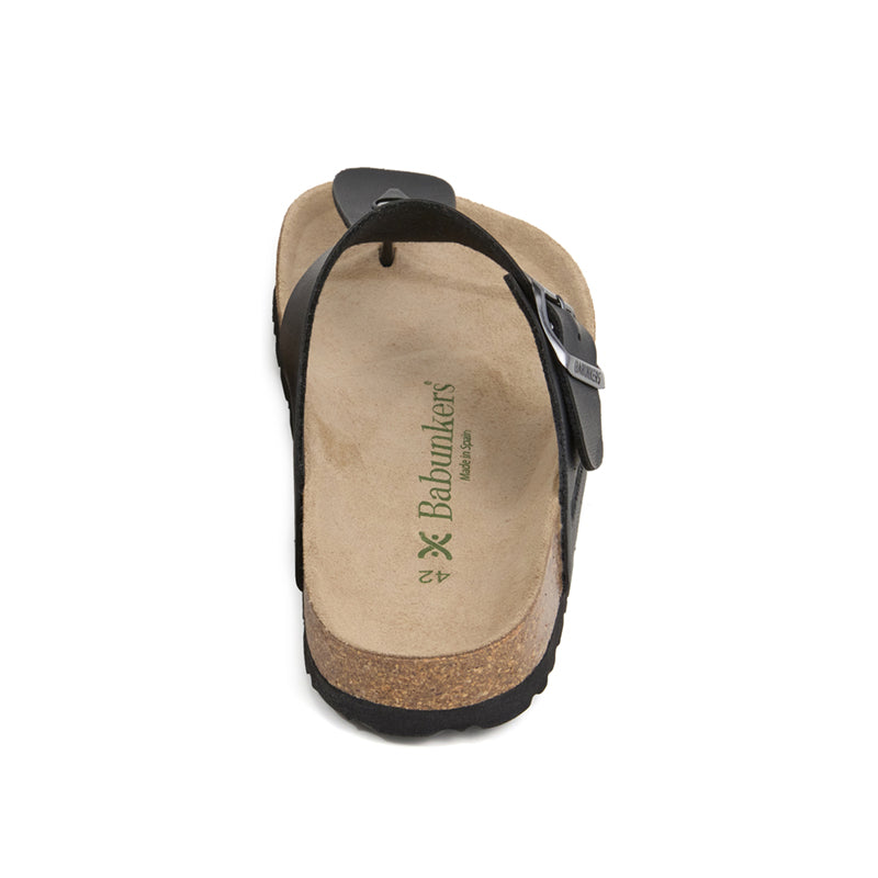 Imagen del producto Sandalia Ibiza Napa Azabache Hombre