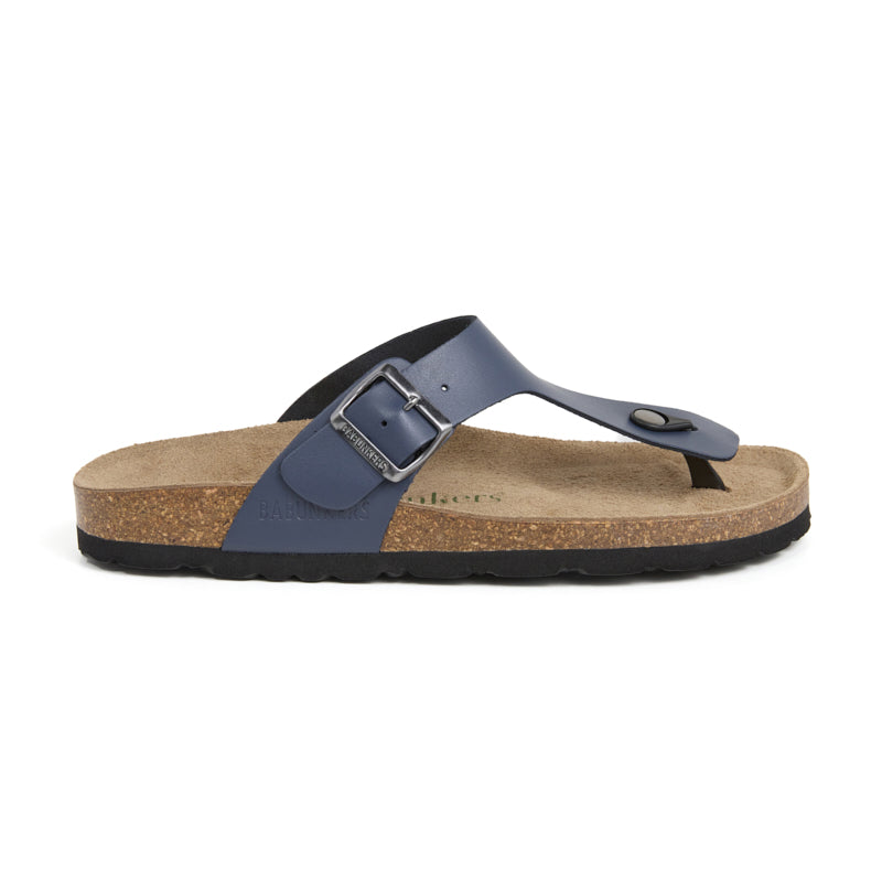 Imagen del producto Sandalia Ibiza Piel Azul Hombre