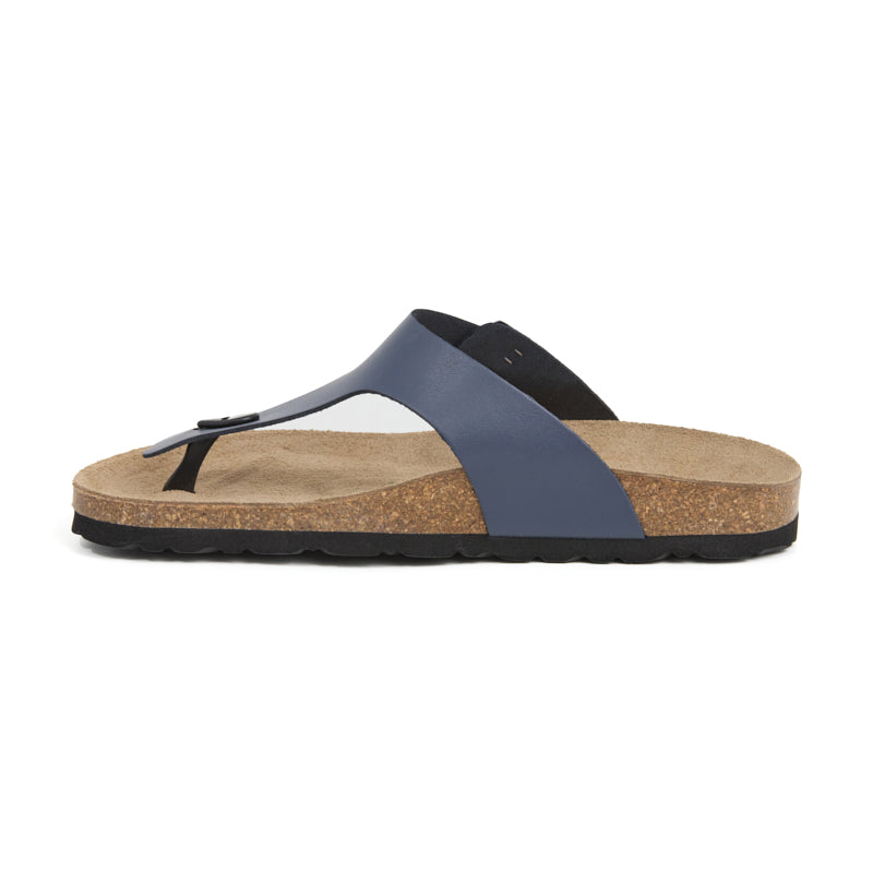 Imagen del producto Sandalia Ibiza Piel Azul Hombre