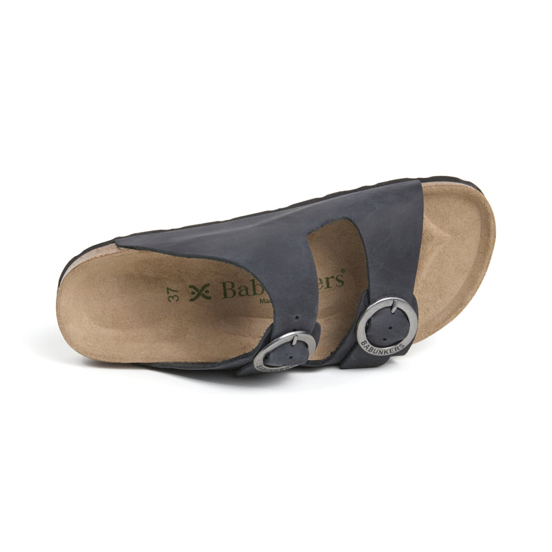 Imagen del producto Sandalia Bari Piel Natural Onix Mujer