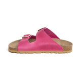 Imagen del producto Sandalia Bari Piel Natural Magenta Mujer