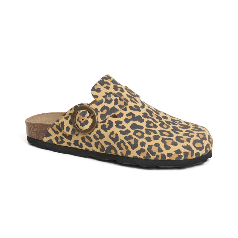 Imagen del producto Zueco Palermo Leopardo Mujer