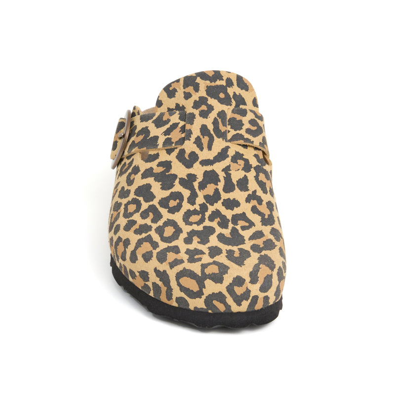 Imagen del producto Zueco Palermo Leopardo Mujer