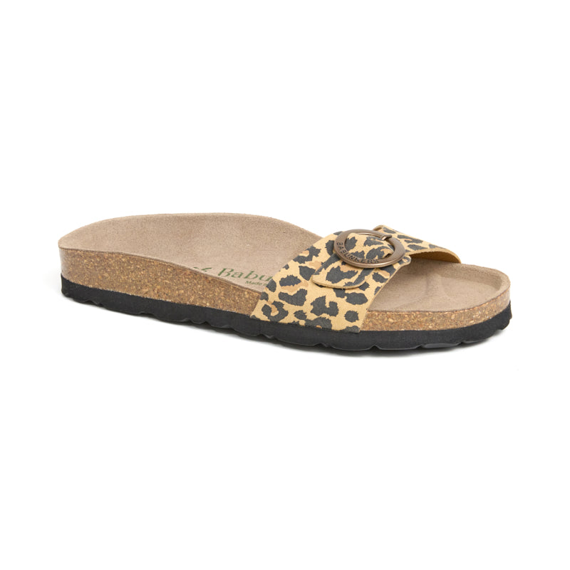 Imagen del producto Sandalia Santorini Leopardo Mujer