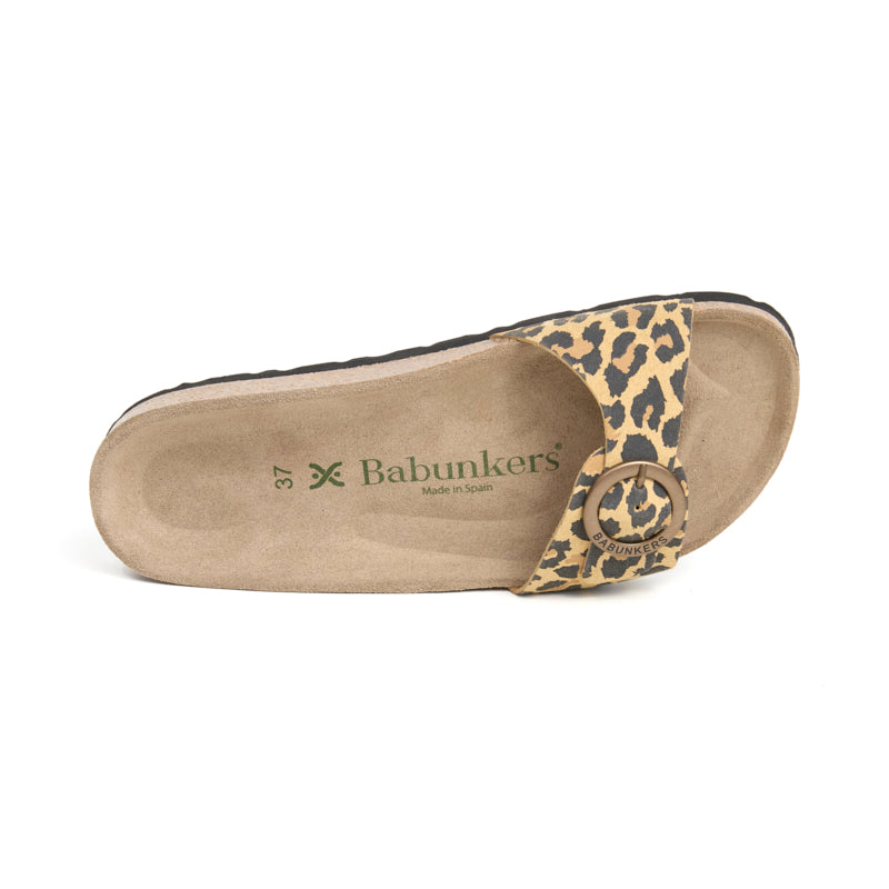 Imagen del producto Sandalia Santorini Leopardo Mujer