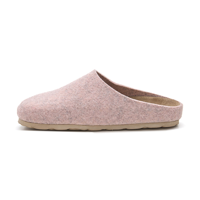 Imagen del producto Zueco Boston Fieltro Rosa
