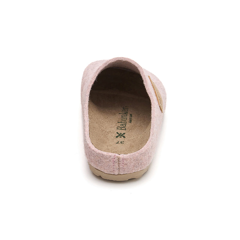 Imagen del producto Zueco Boston Fieltro Rosa