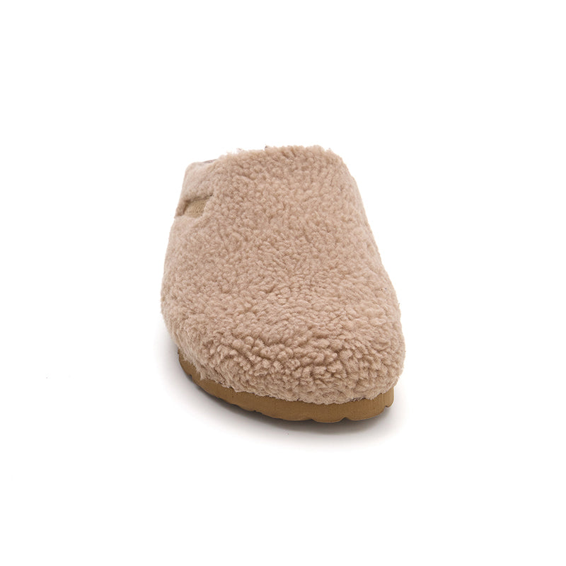 Imagen del producto Zueco Boston Borreguito Marron