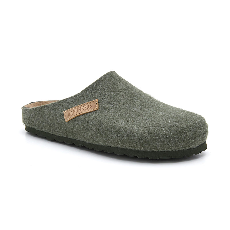 Imagen del producto Zueco Boston Fieltro Verde
