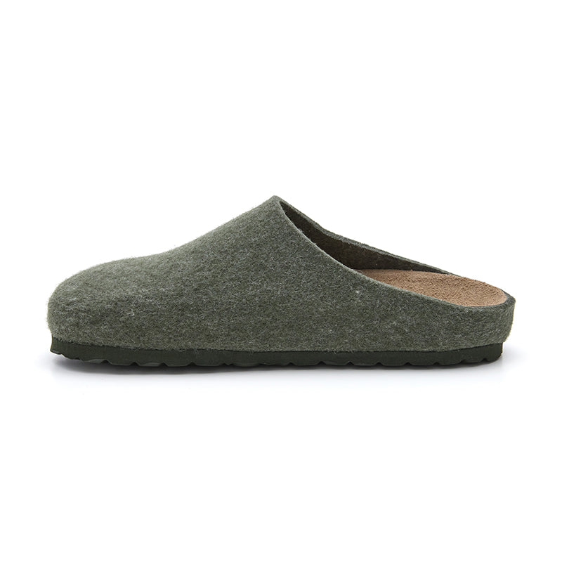 Imagen del producto Zueco Boston Fieltro Verde