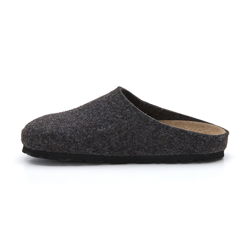 Imagen del producto Zueco Boston Fieltro Negro