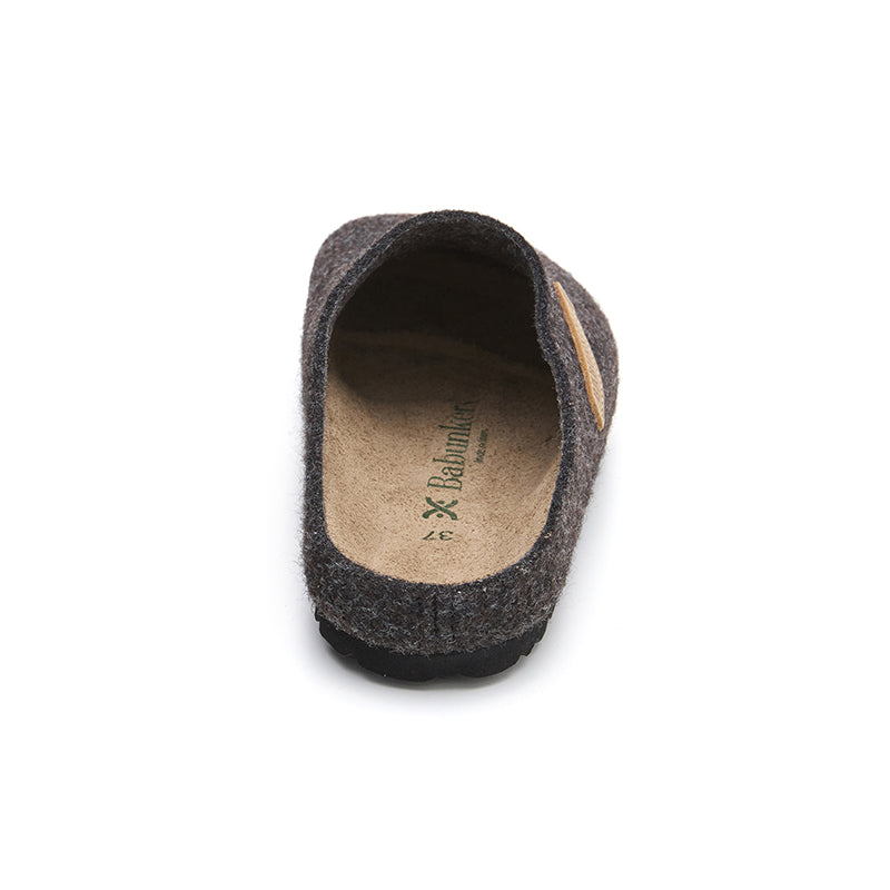 Imagen del producto Zueco Boston Fieltro Negro