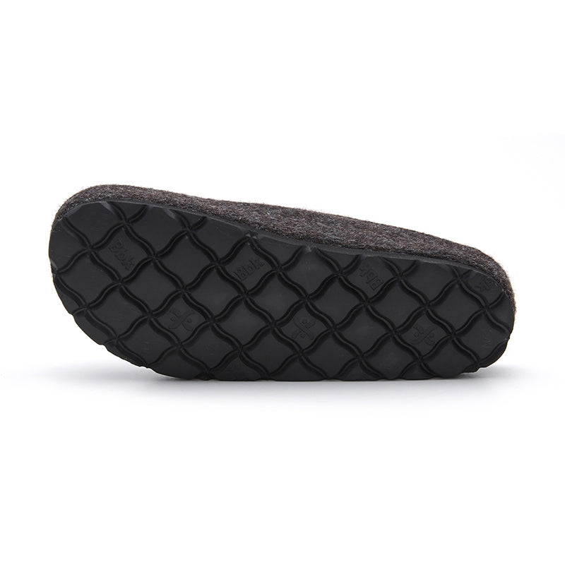 Imagen del producto Zueco Boston Fieltro Negro