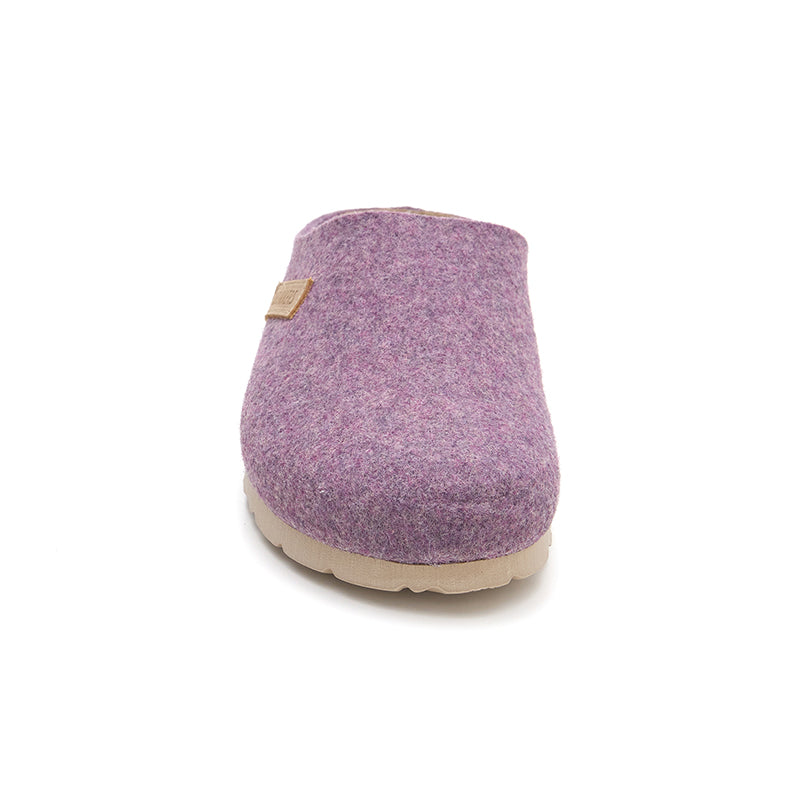 Imagen del producto Zueco Boston Fieltro Lila