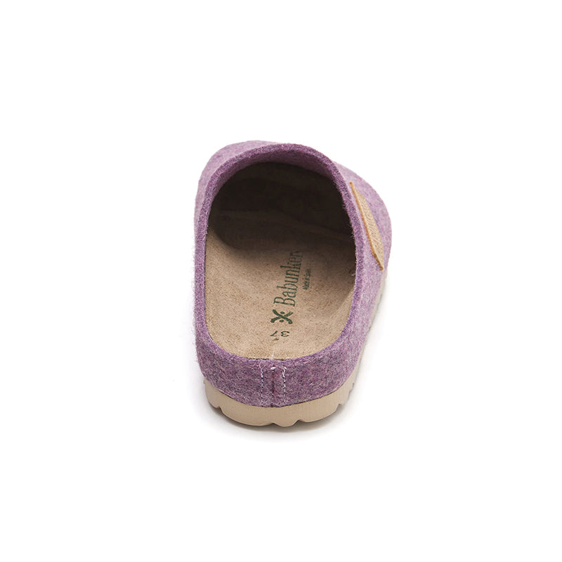 Imagen del producto Zueco Boston Fieltro Lila