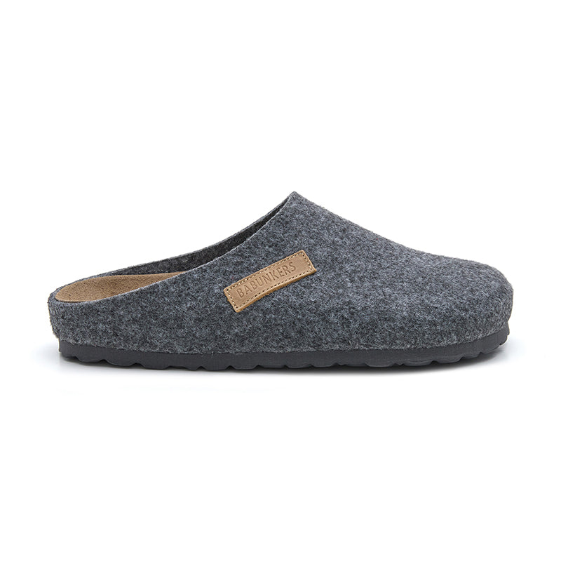 Imagen del producto Zueco Boston Fieltro Gris