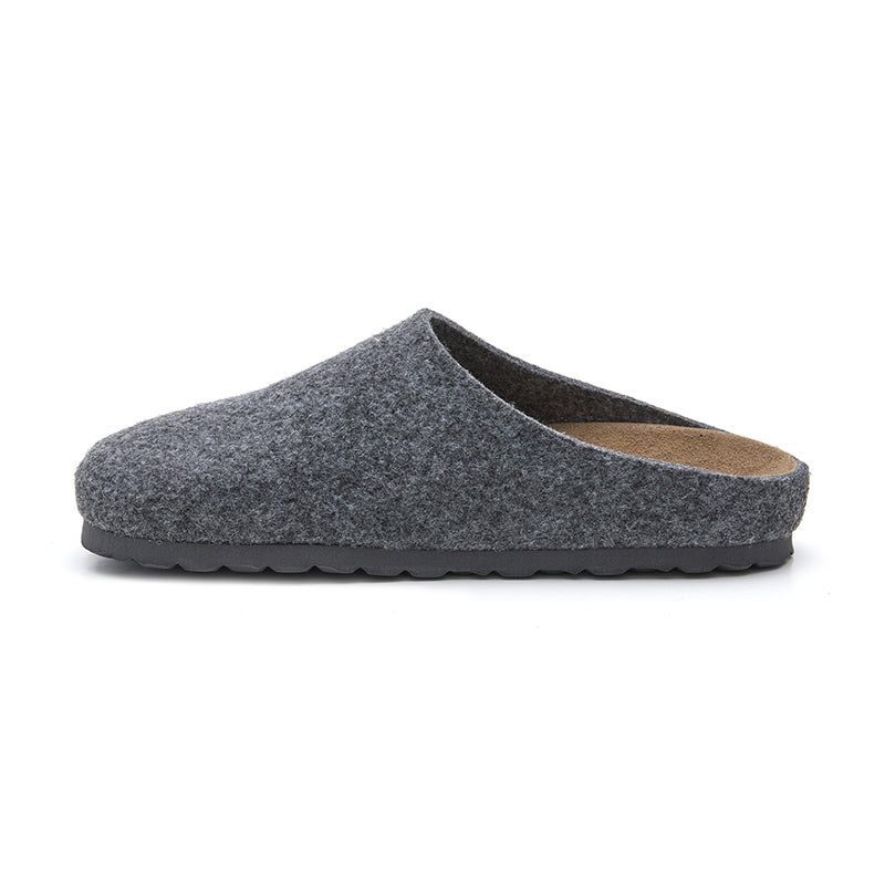 Imagen del producto Zueco Boston Fieltro Gris