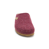 Imagen del producto Zueco Boston Fieltro Rojo