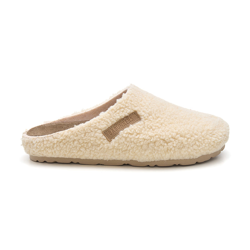 Imagen del producto Zueco Boston Borreguito Beige
