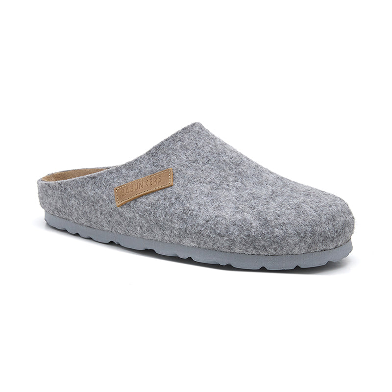 Imagen del producto Zueco Boston Fieltro Gris