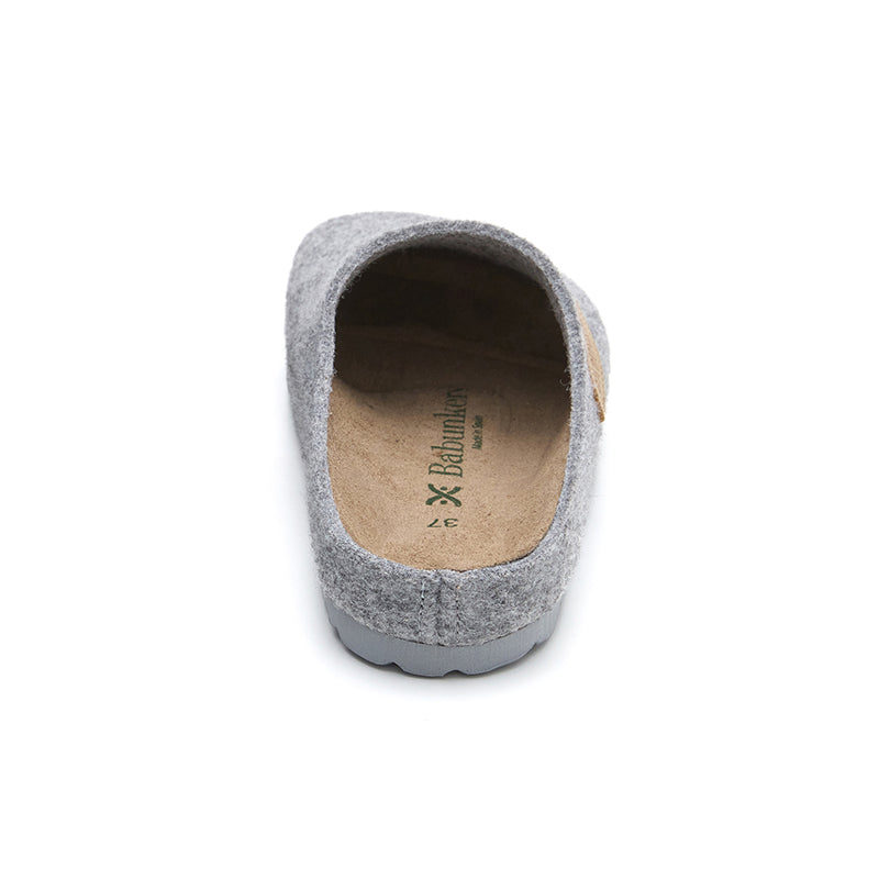 Imagen del producto Zueco Boston Fieltro Gris