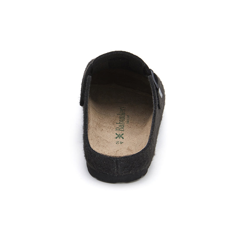 Imagen del producto Zueco Chicago Fieltro Negro