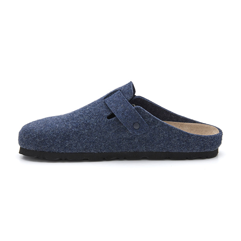 Imagen del producto Zueco Chicago Fieltro Azul