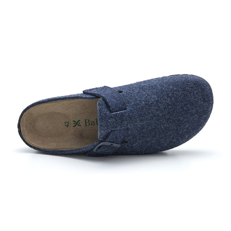 Imagen del producto Zueco Chicago Fieltro Azul