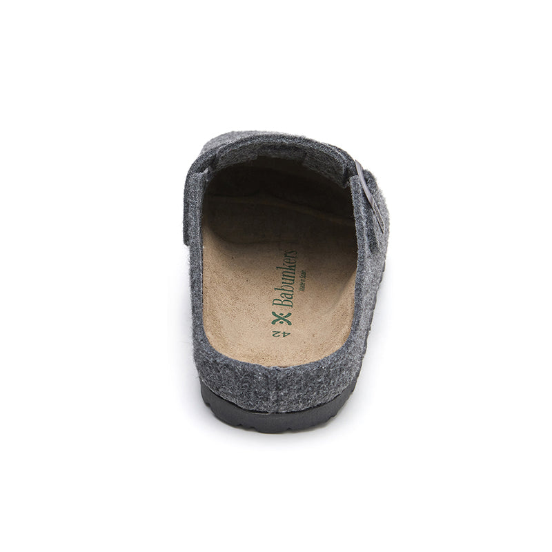 Imagen del producto Zueco Chicago Fieltro Segre Gris