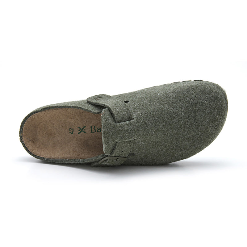 Imagen del producto Zueco Chicago Fieltro Verde