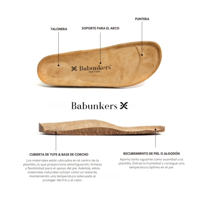 Imagen del producto Sandalia Bari Piel Natural Kaki Hombre